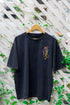 Black Embroidered T-Shirt- The Artisan