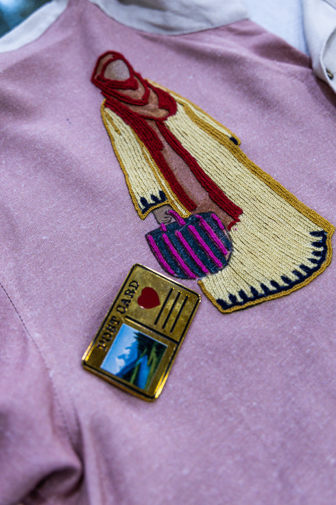 Post Card from Kashmir Brooch