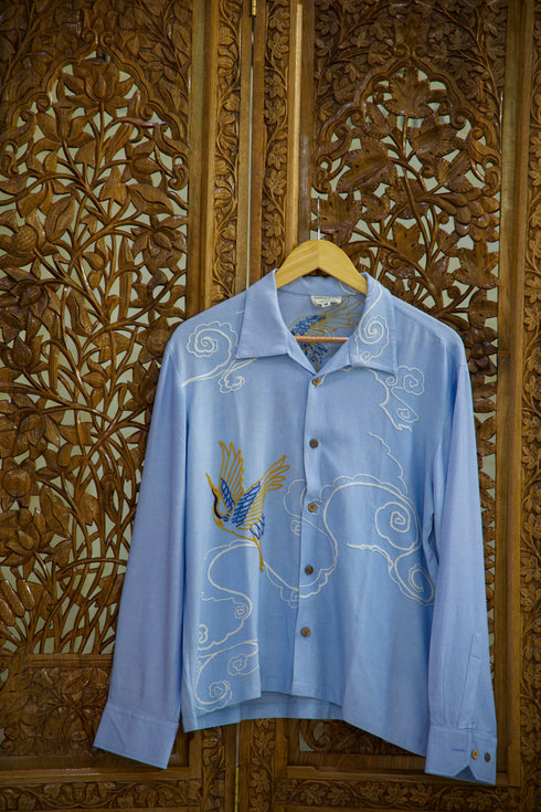 Hand Embroidered Boxy Shirt