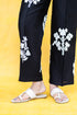 Bayan Hand-Embroidered Black Pant